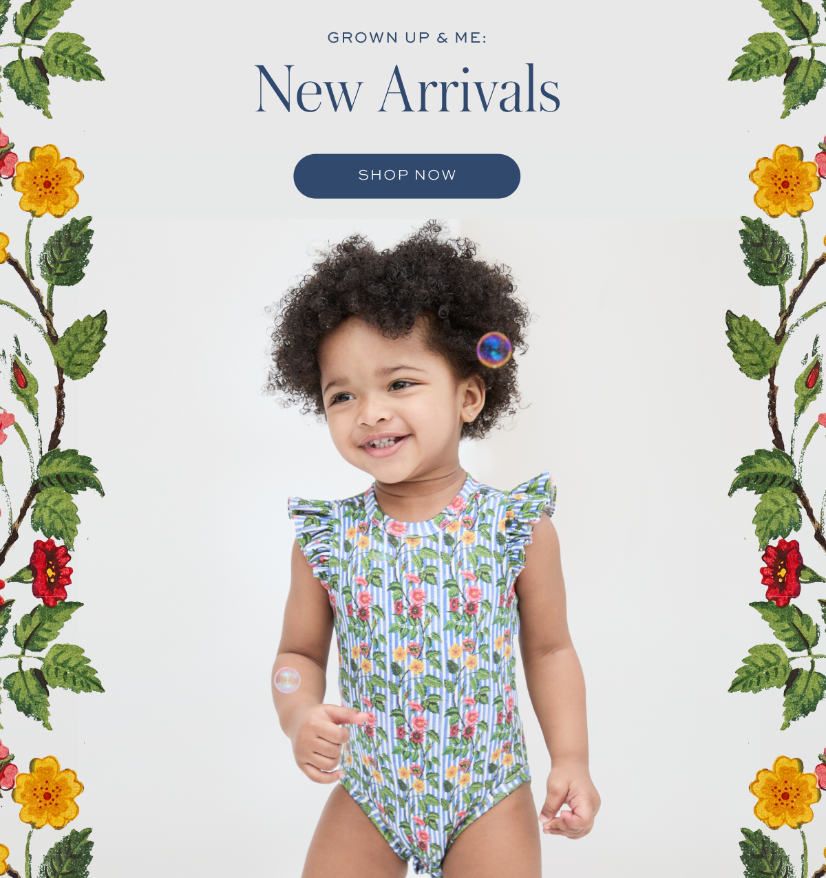 GROWN UP & ME: New Arrivals