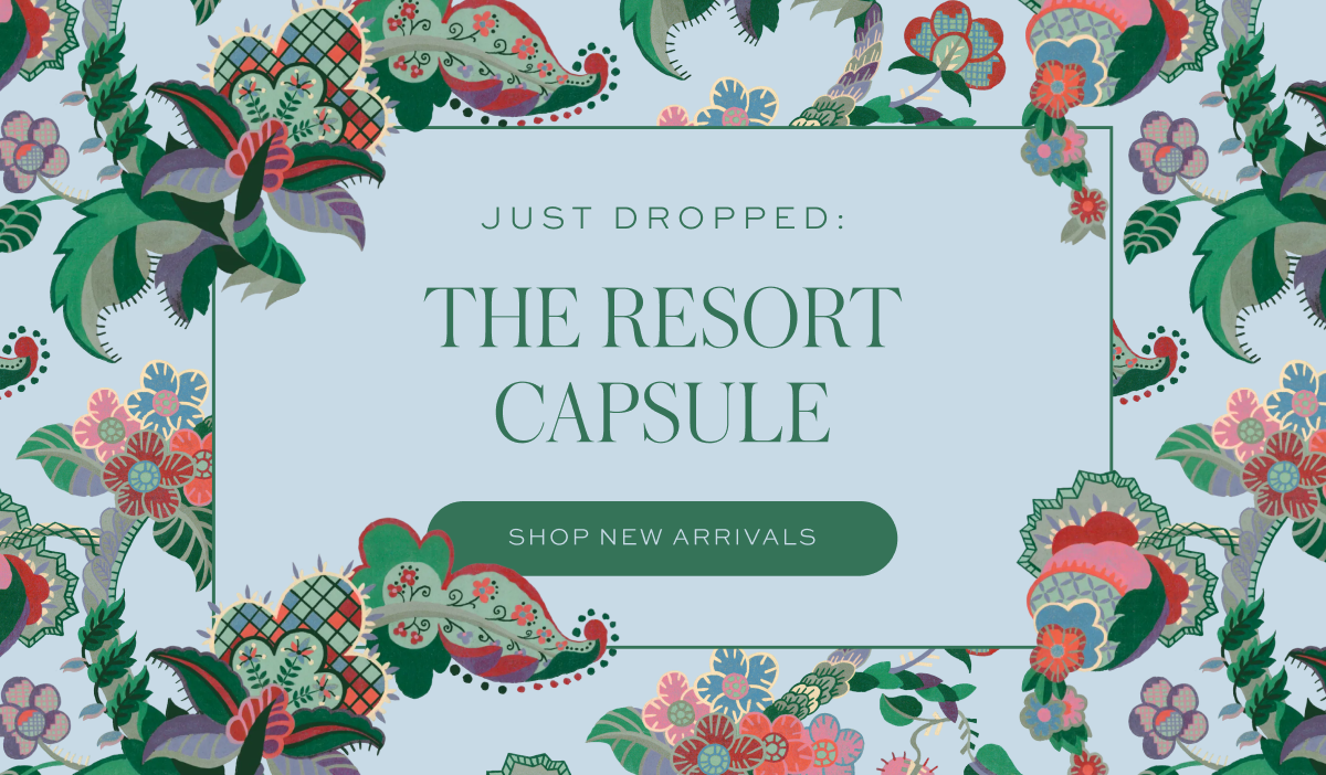 Just Dropped: The Resort Capsule