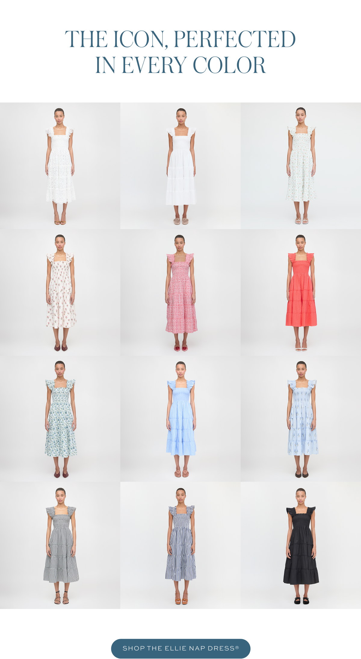 The Ellie Nap Dress. Shop Now.