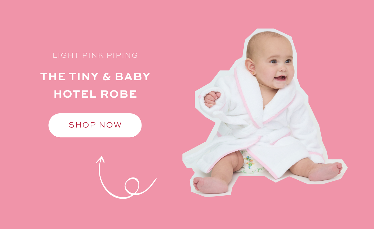The Baby Hotel Robe. Shop Now