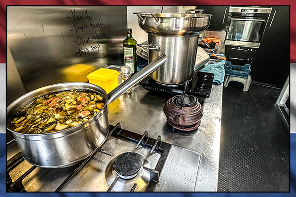 Sean's soup at Amstel Gold race