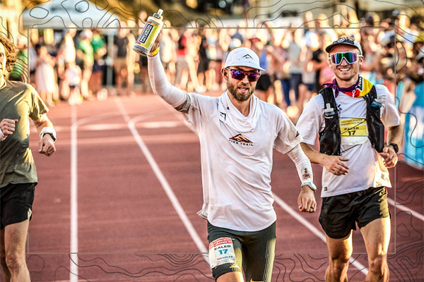 Caleb finish line