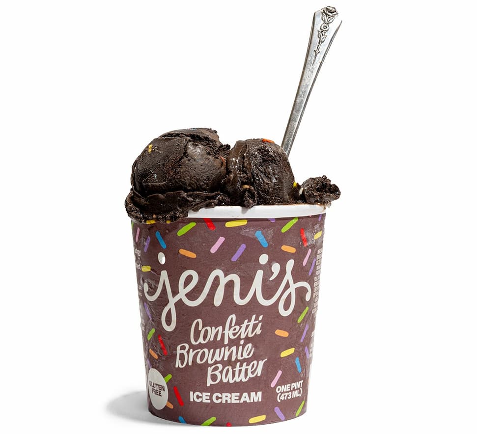 Confetti Brownie Batter ice cream
