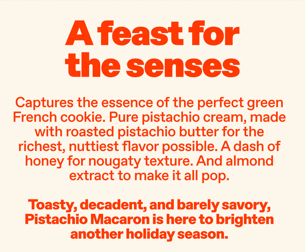 Pistachio Macaron