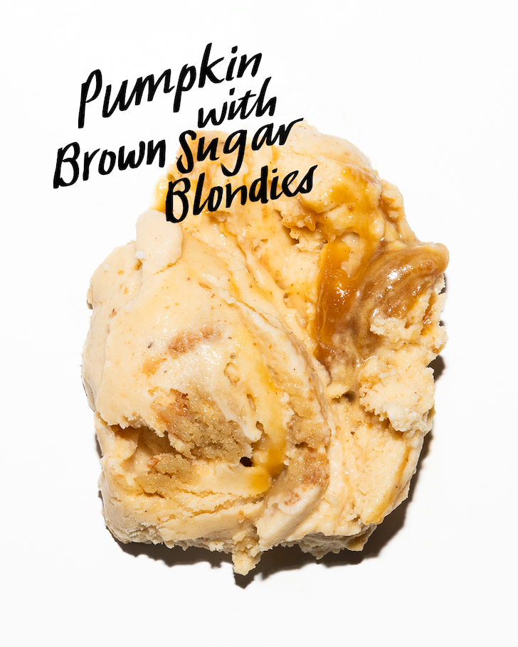 Pumpkin with Brown Sugar Blondies