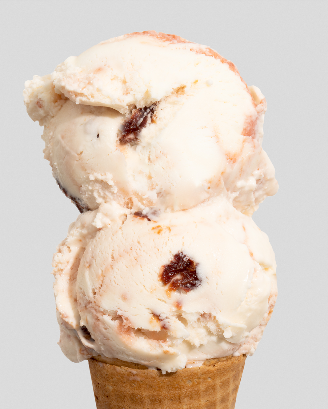 Goat Cheese with Red Cherries