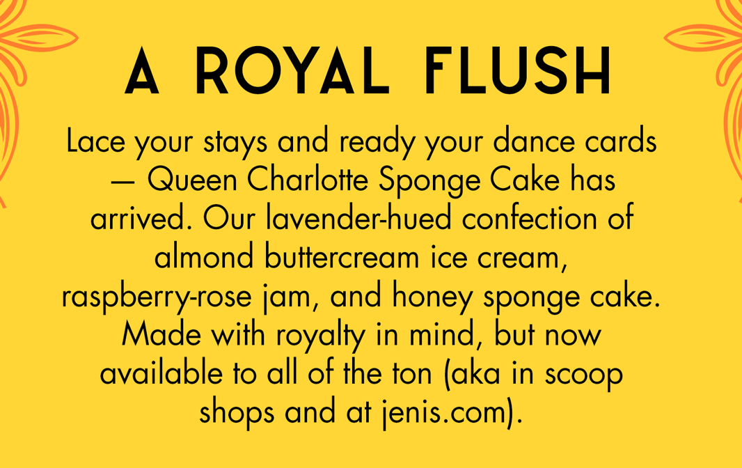 Queen Charlotte Sponge Cake