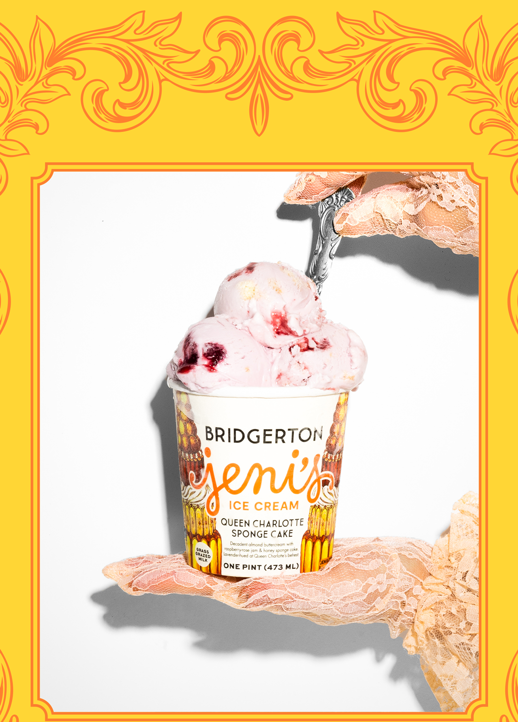 Queen Charlotte Sponge Cake