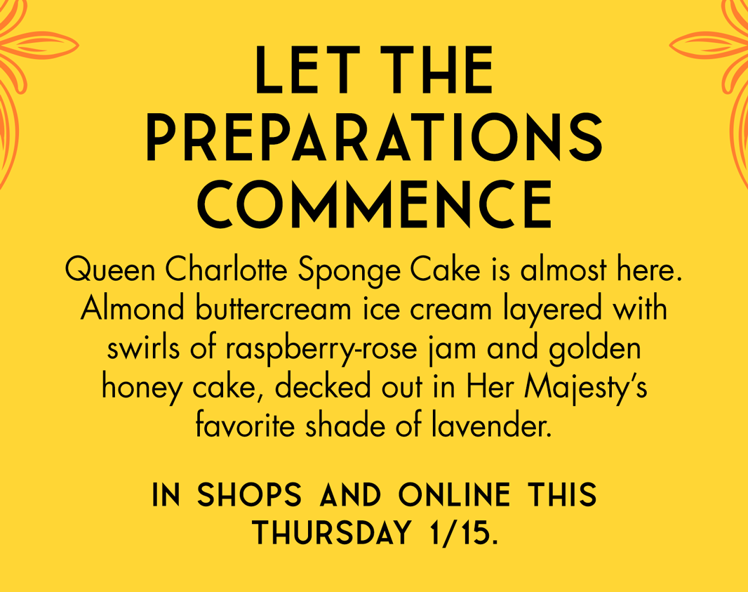 Queen Charlotte Sponge Cake