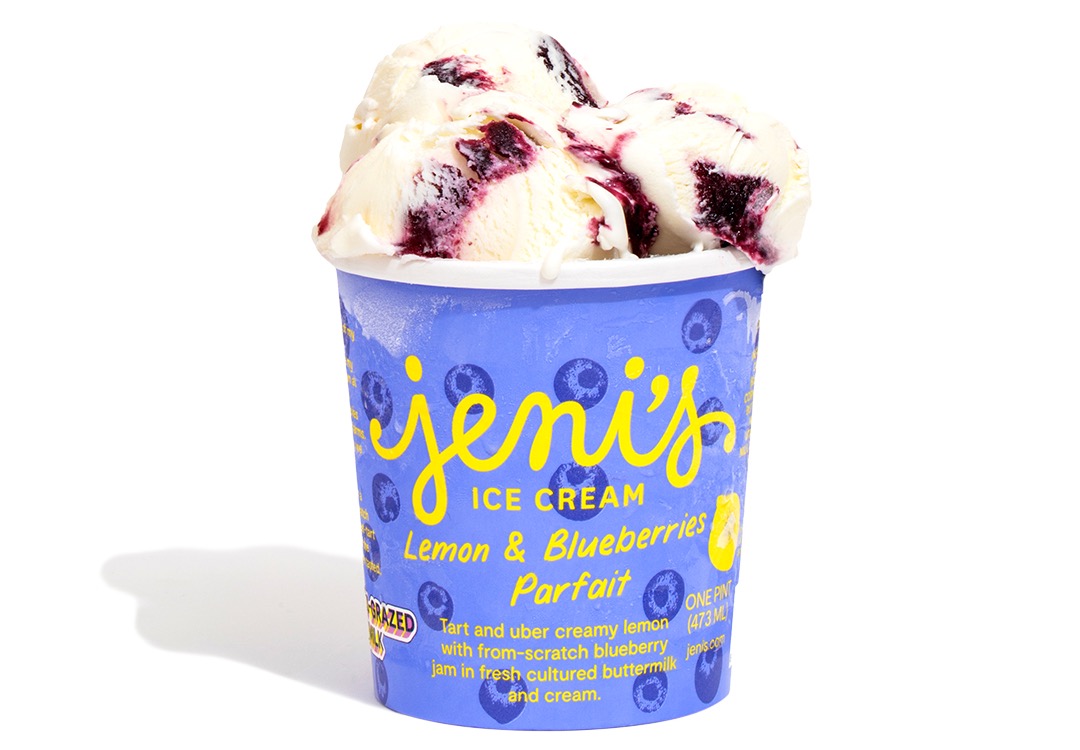 Lemon & Blueberries Parfait 