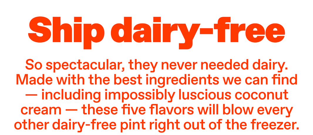 Dairy Free Collection