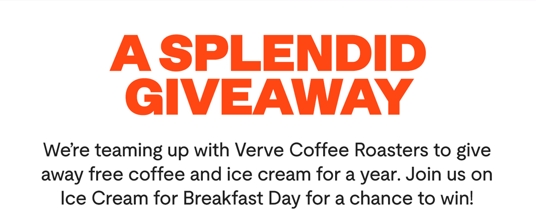 Ice Cream for Breakfast Day