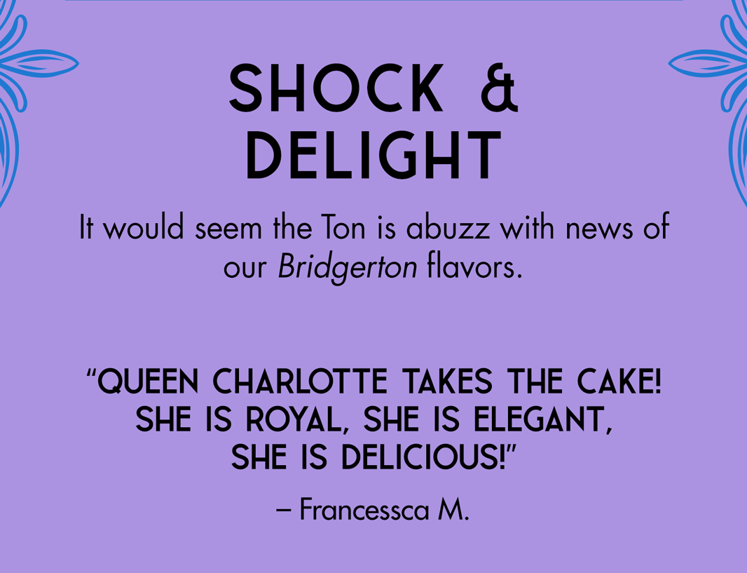 Bridgerton x Jeni's