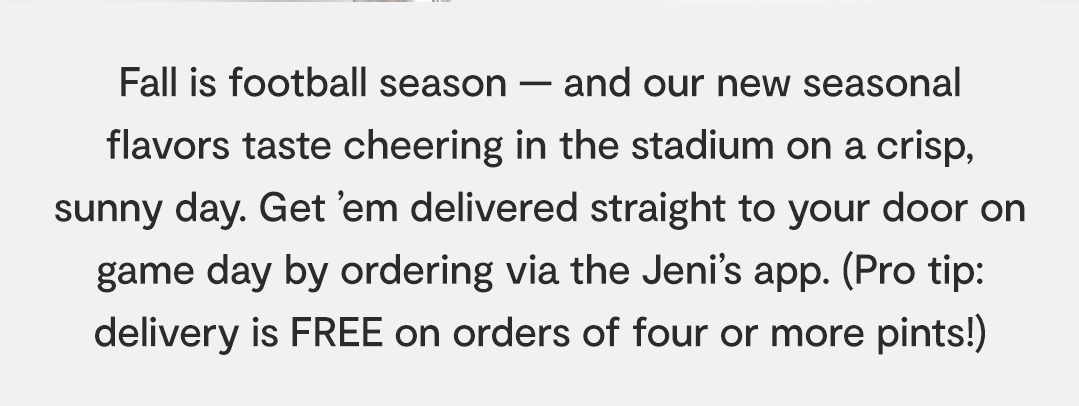 Fall Flavors and Football