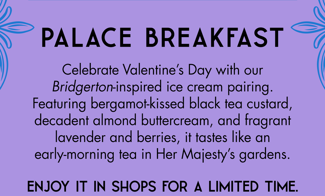 Palace Breakfast Bridgerton pairing