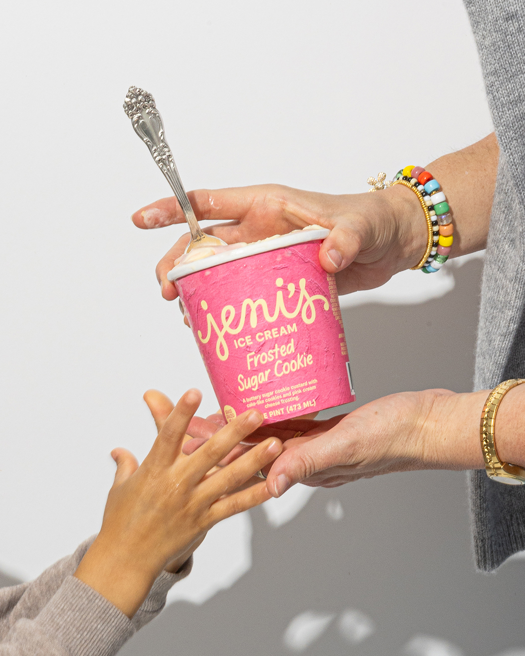 a pint of frosted sugar cookie ice cream 