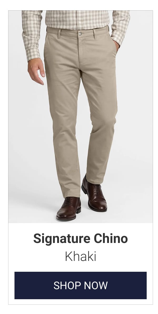 Khaki Signature Chino