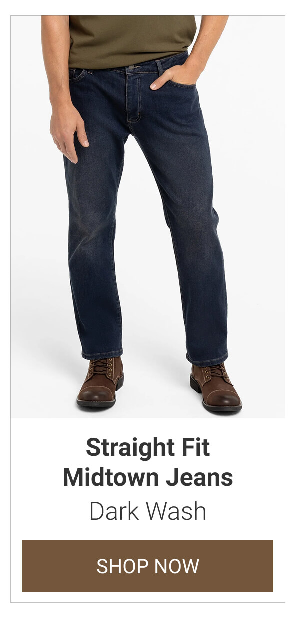 Dark Wash Straight Fit Midtown Jeans