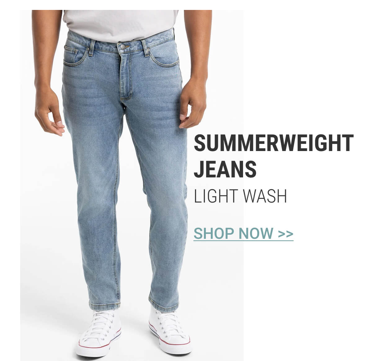 Light Wash Summerweight Jeans
