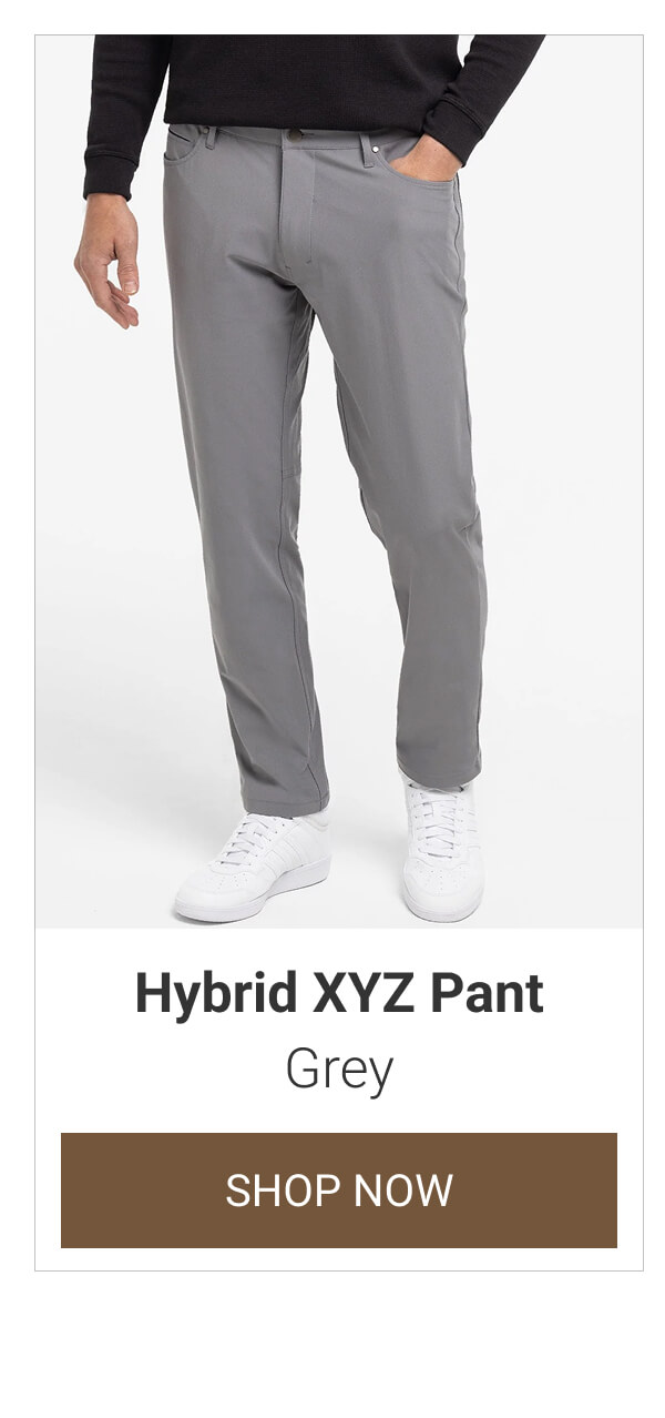 Grey Hybrid XYZ Pant
