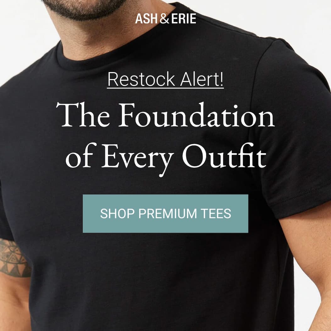 Restock Alert! The Foundation of Every Outfit. Shop Premium Tees