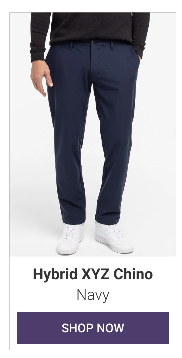 Navy Hybrid XYZ Chino