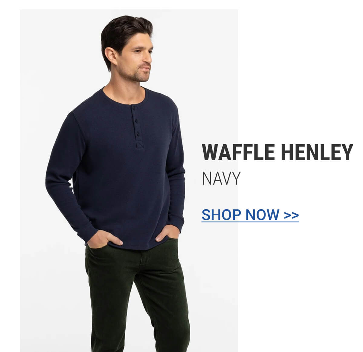 Waffle Henley