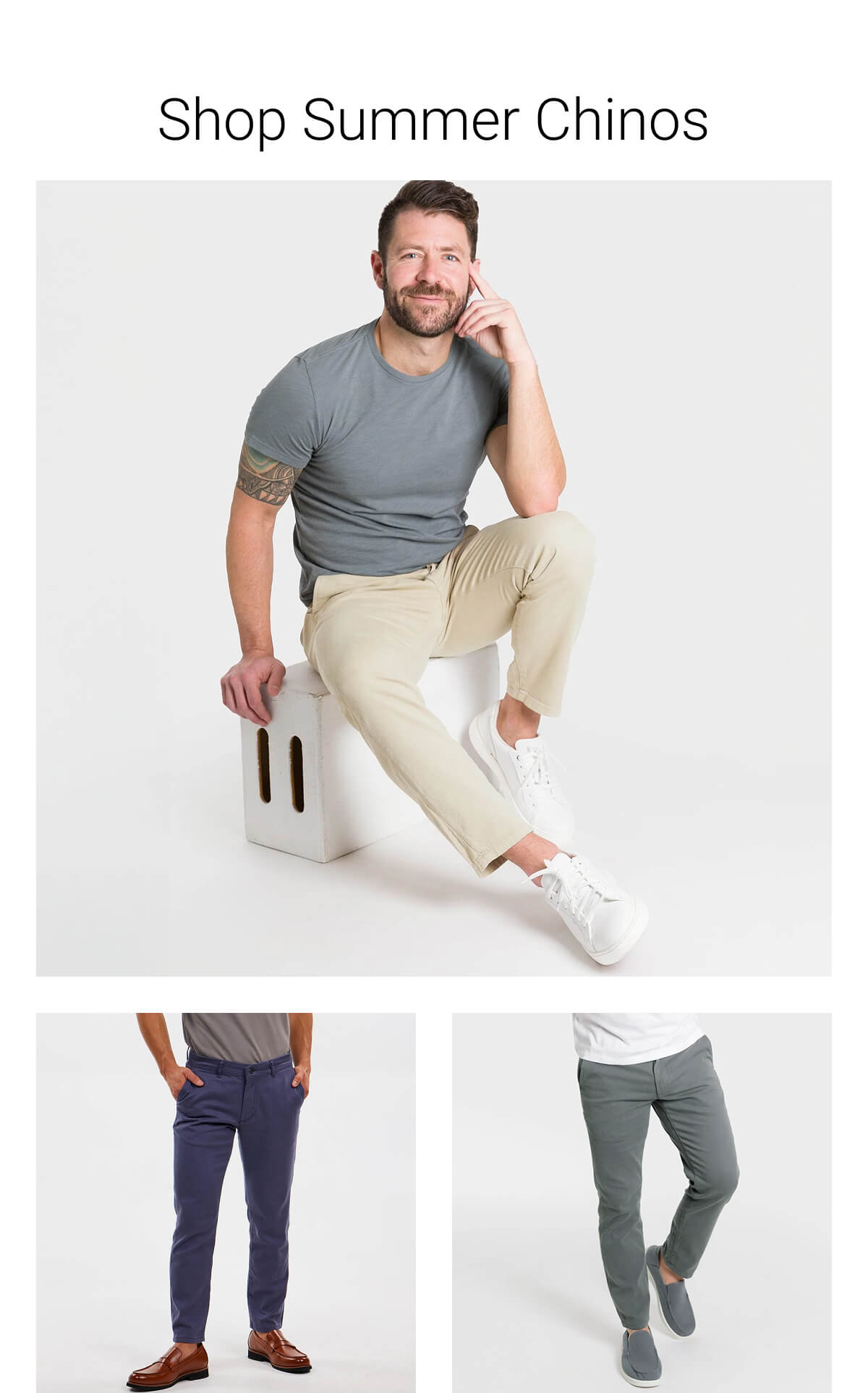 Shop Summer Chinos