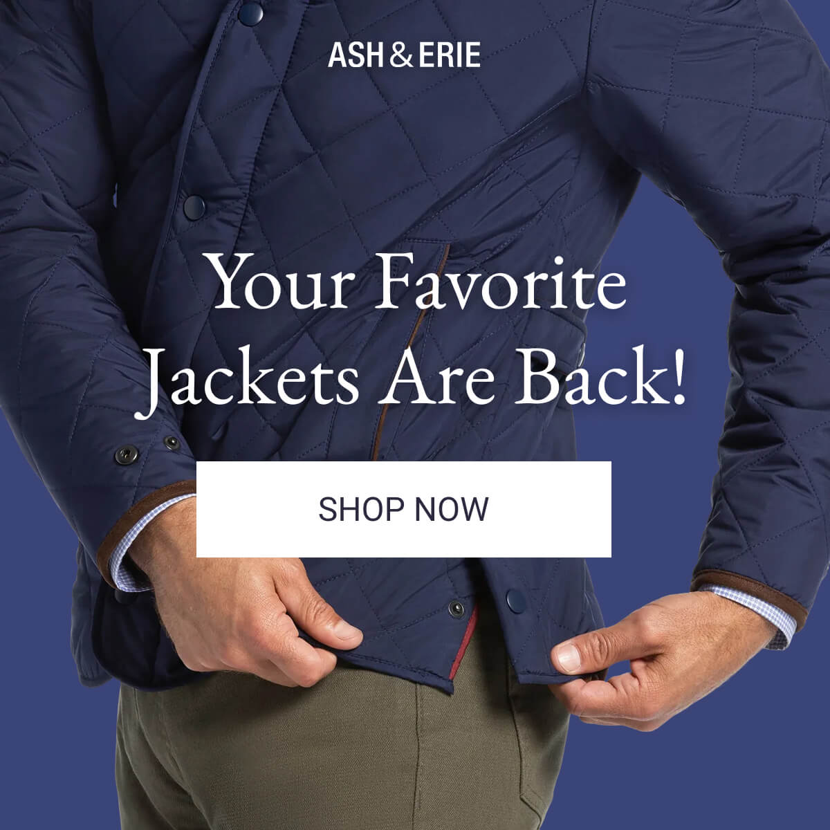 Your Favorite Jackets Are Back!