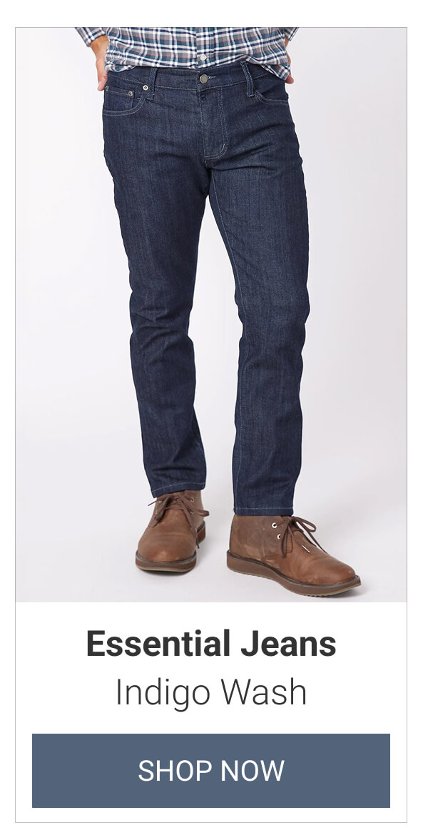 Indigo Wash Essential Jeans