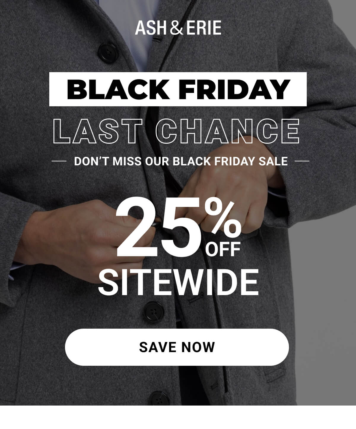 Black Friday Last Chance | 25% Off Sitewide