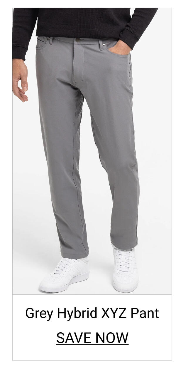 Grey Hybrid XYZ Pant