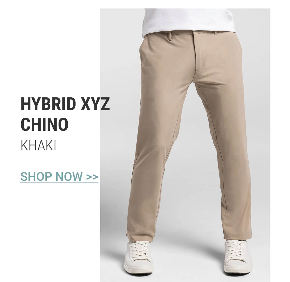 Khaki Hybrid XYZ Chino