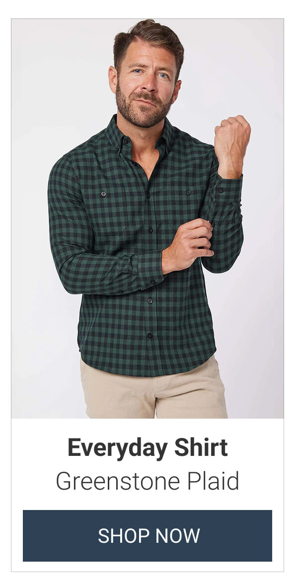 Greenstone Plaid Everyday Shirt