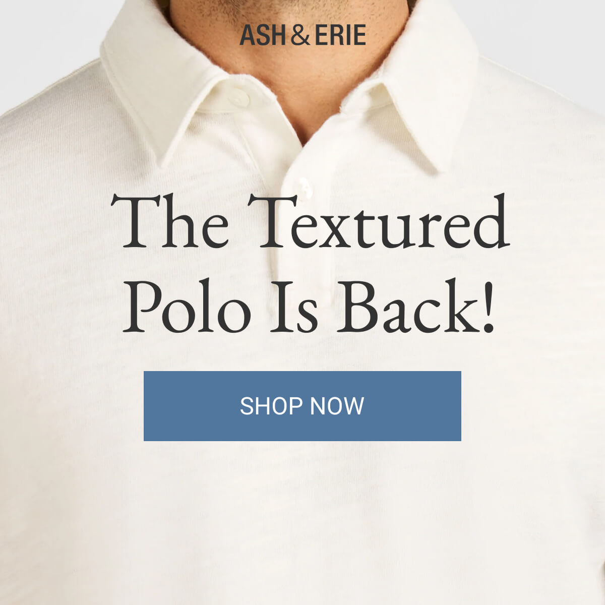 The Textured Polo Is Back!