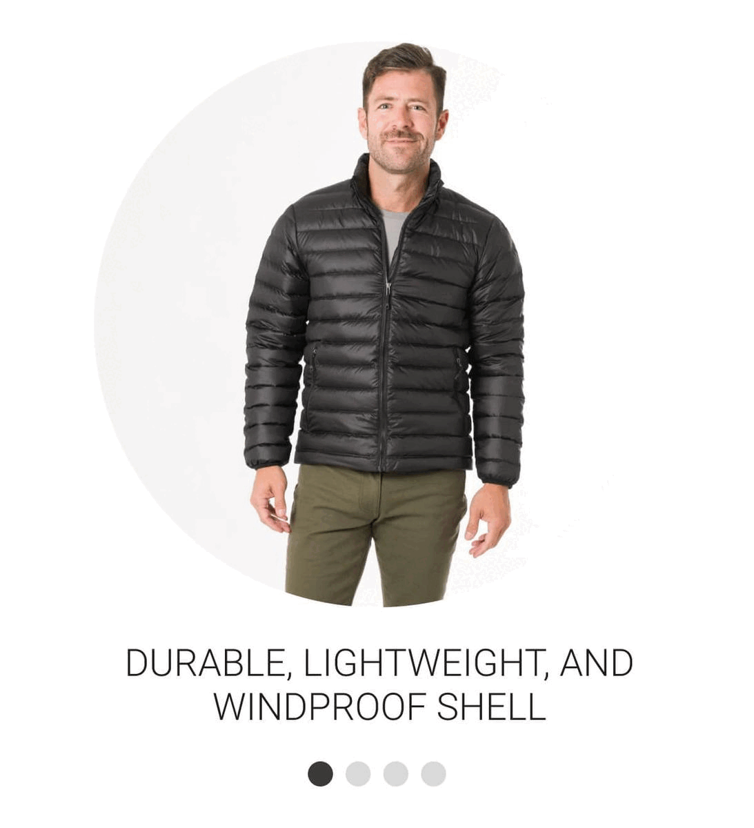 NEW Down Jacket Ash & Erie