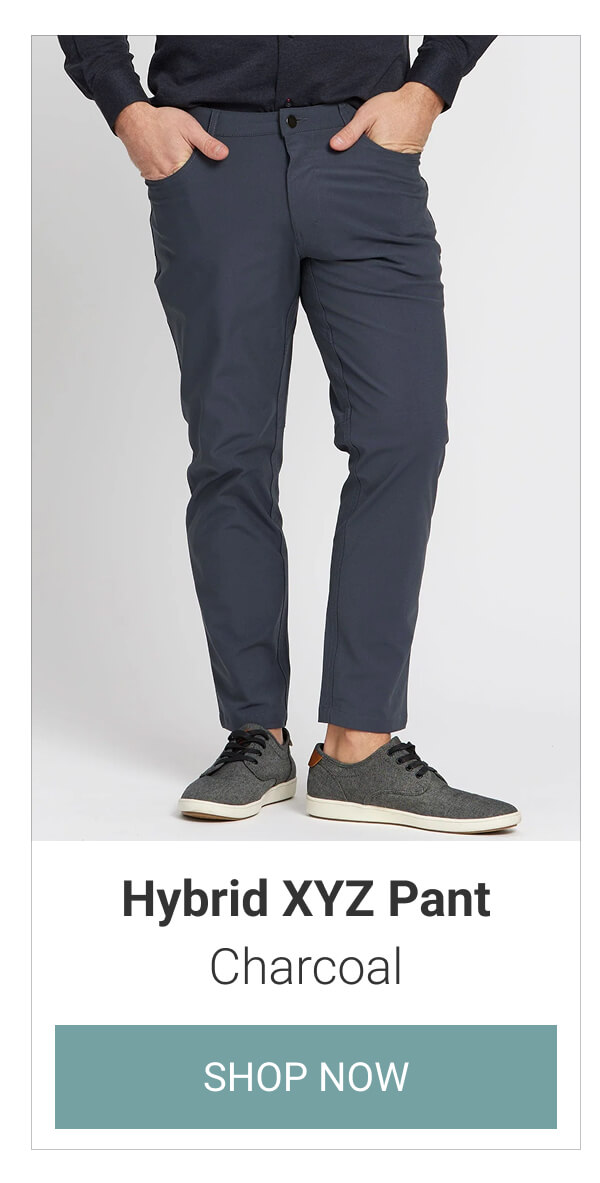 Charcoal Hybrid XYZ Pant