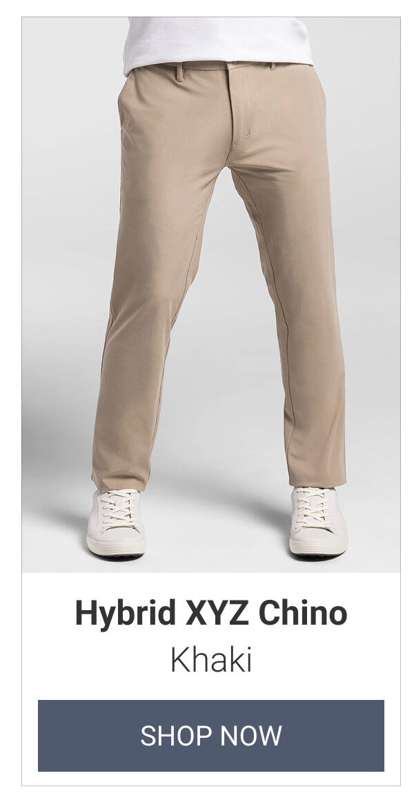 Khaki Hybrid XYZ Chino