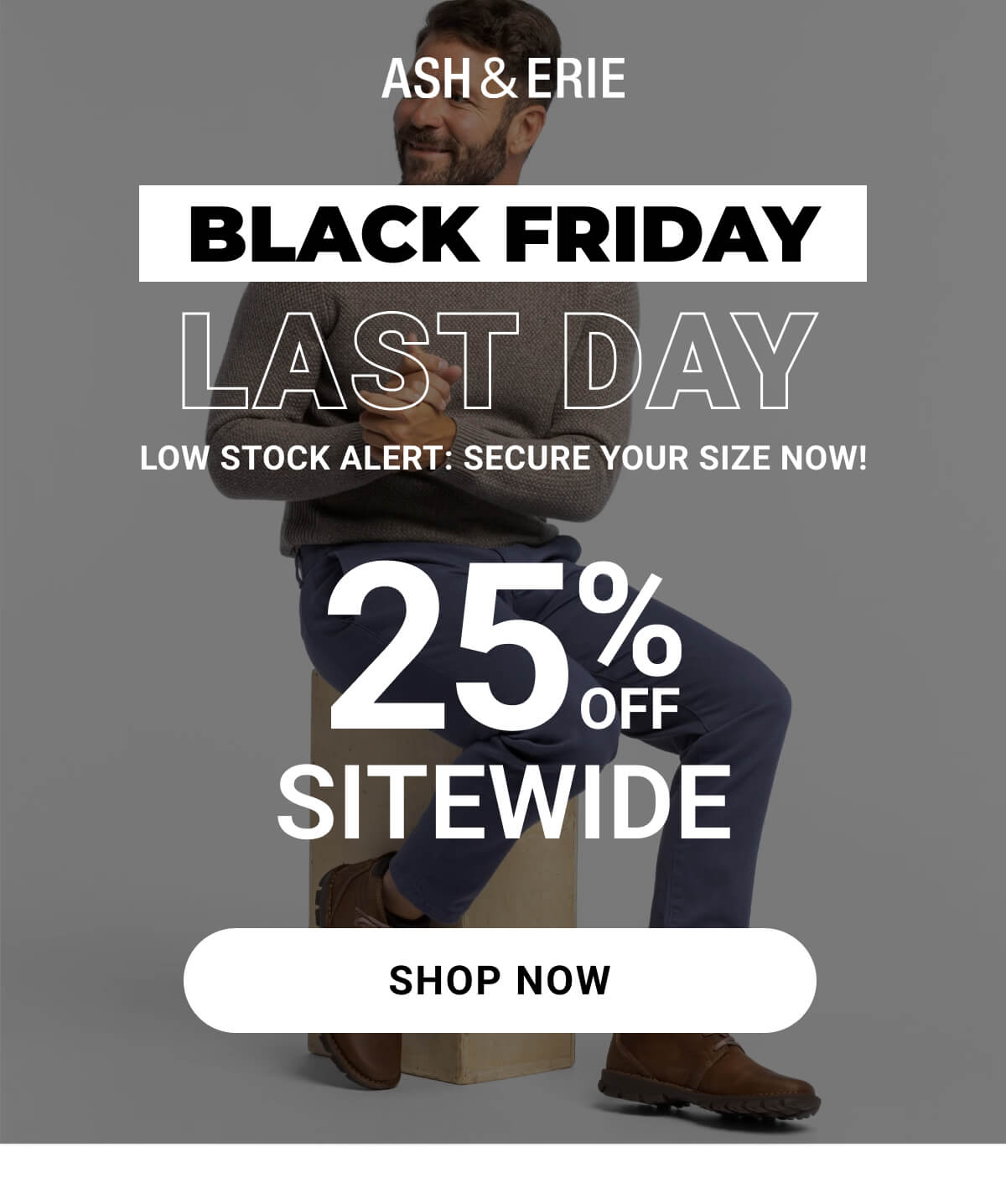 Black Friday Last Day | 25% Off Sitewide
