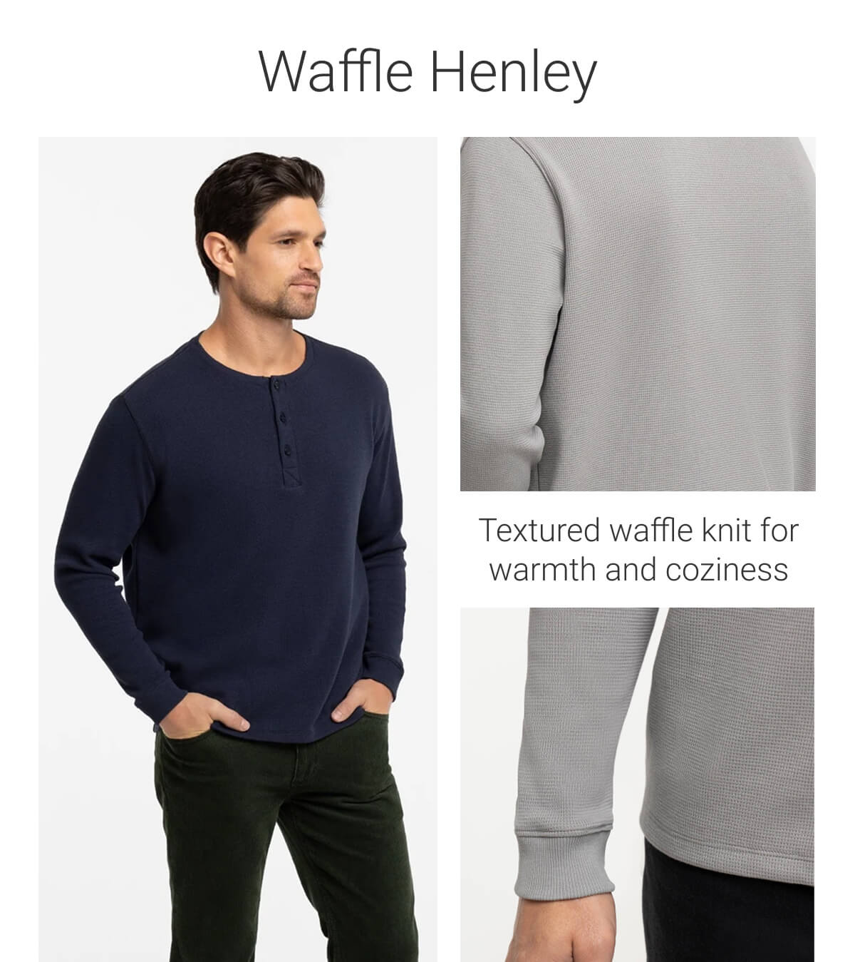 Waffle Henley