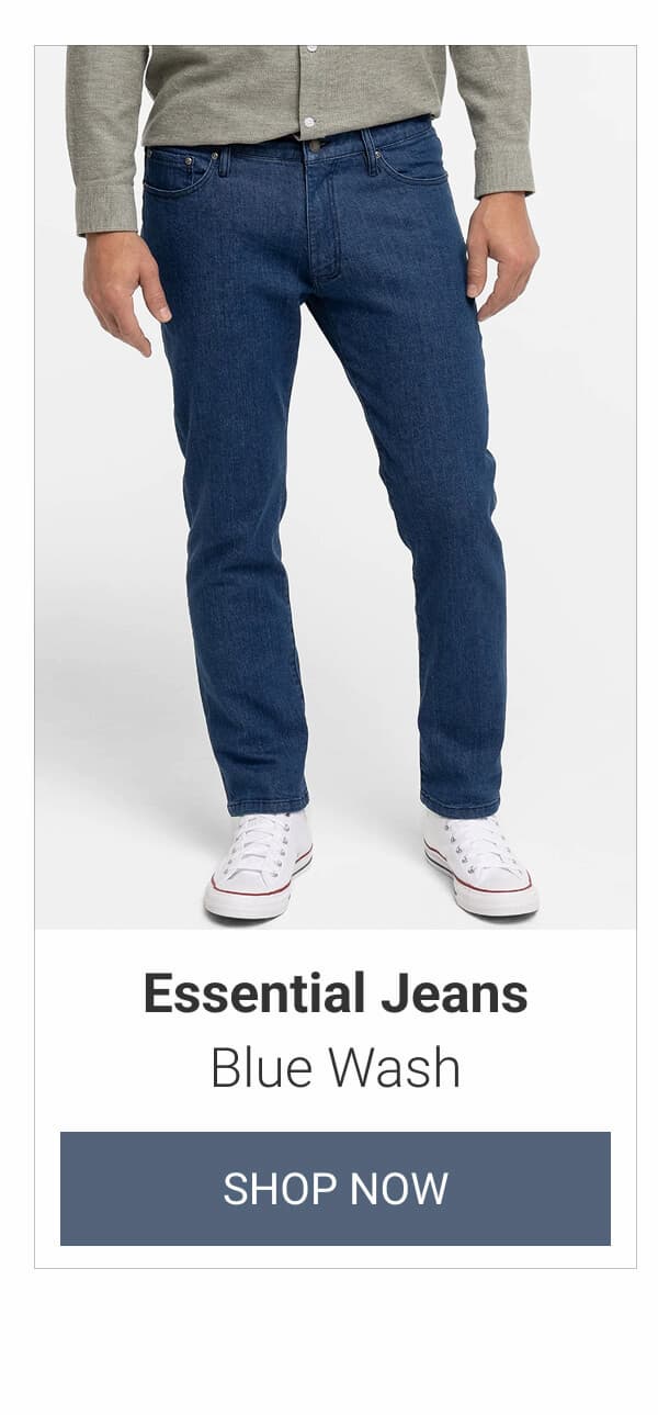 Blue Wash Essential Jeans