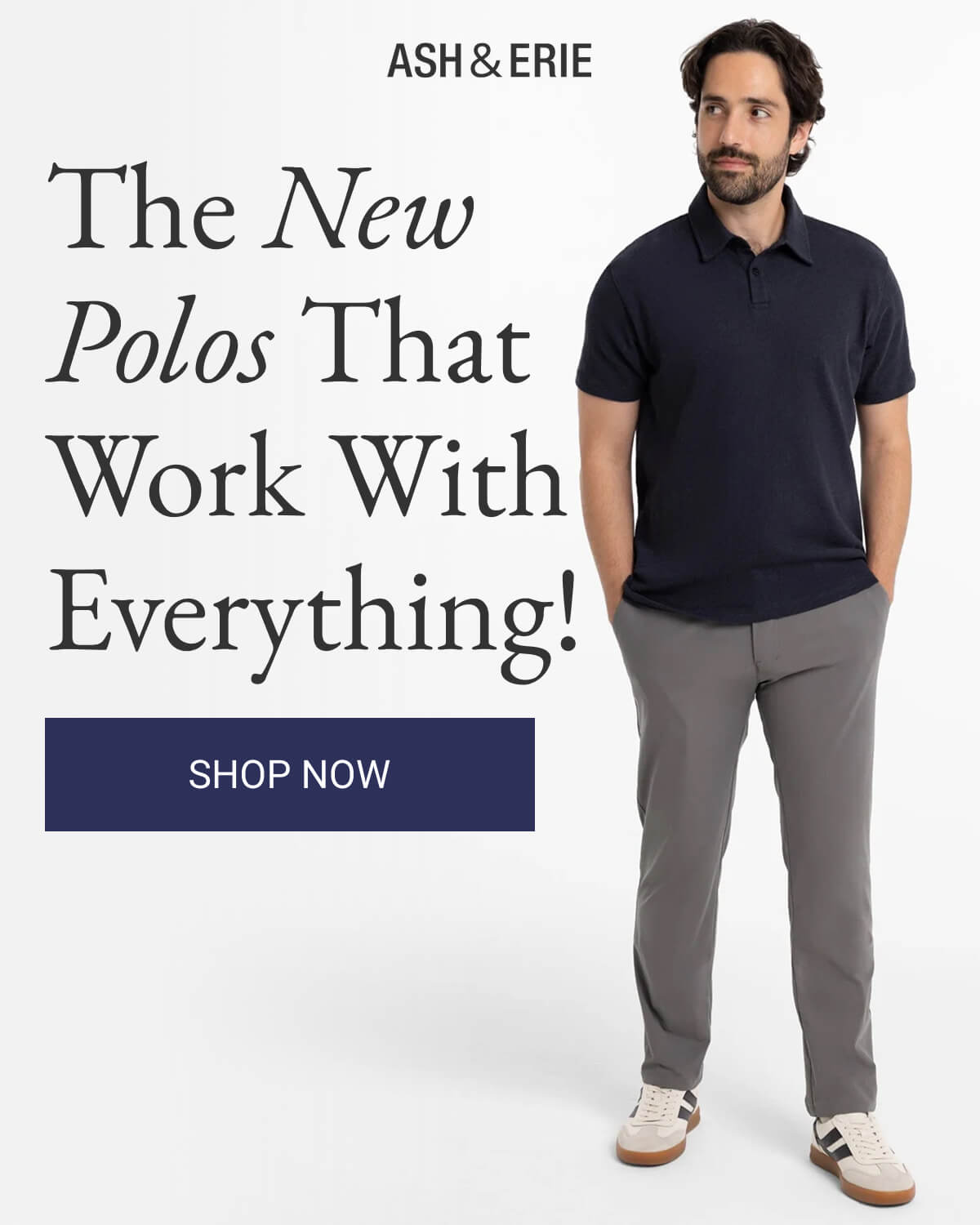 The New Polos That Work With Everything!