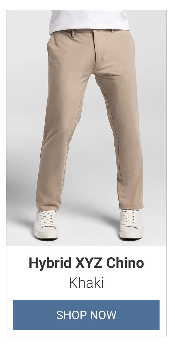 Khaki Hybrid XYZ Chino