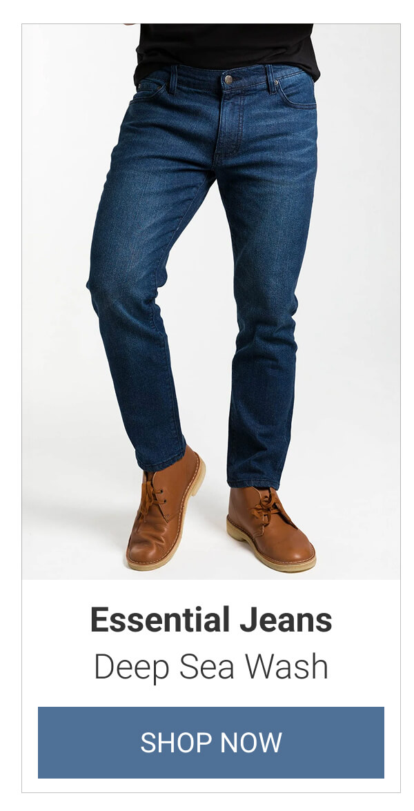 Deep Sea Wash Essential Jeans