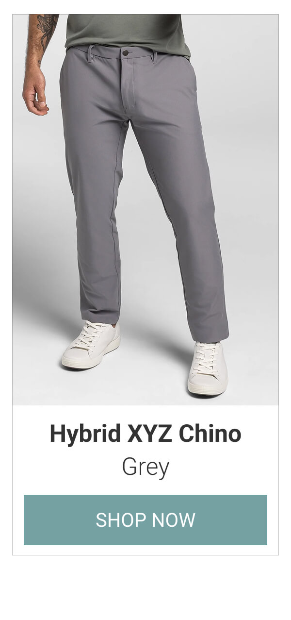 Grey Hybrid XYZ Chino