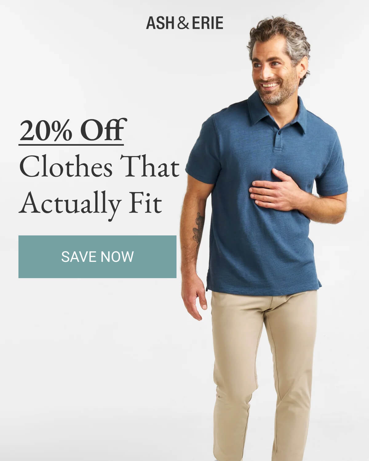 20% Off Clothes That Actually Fit