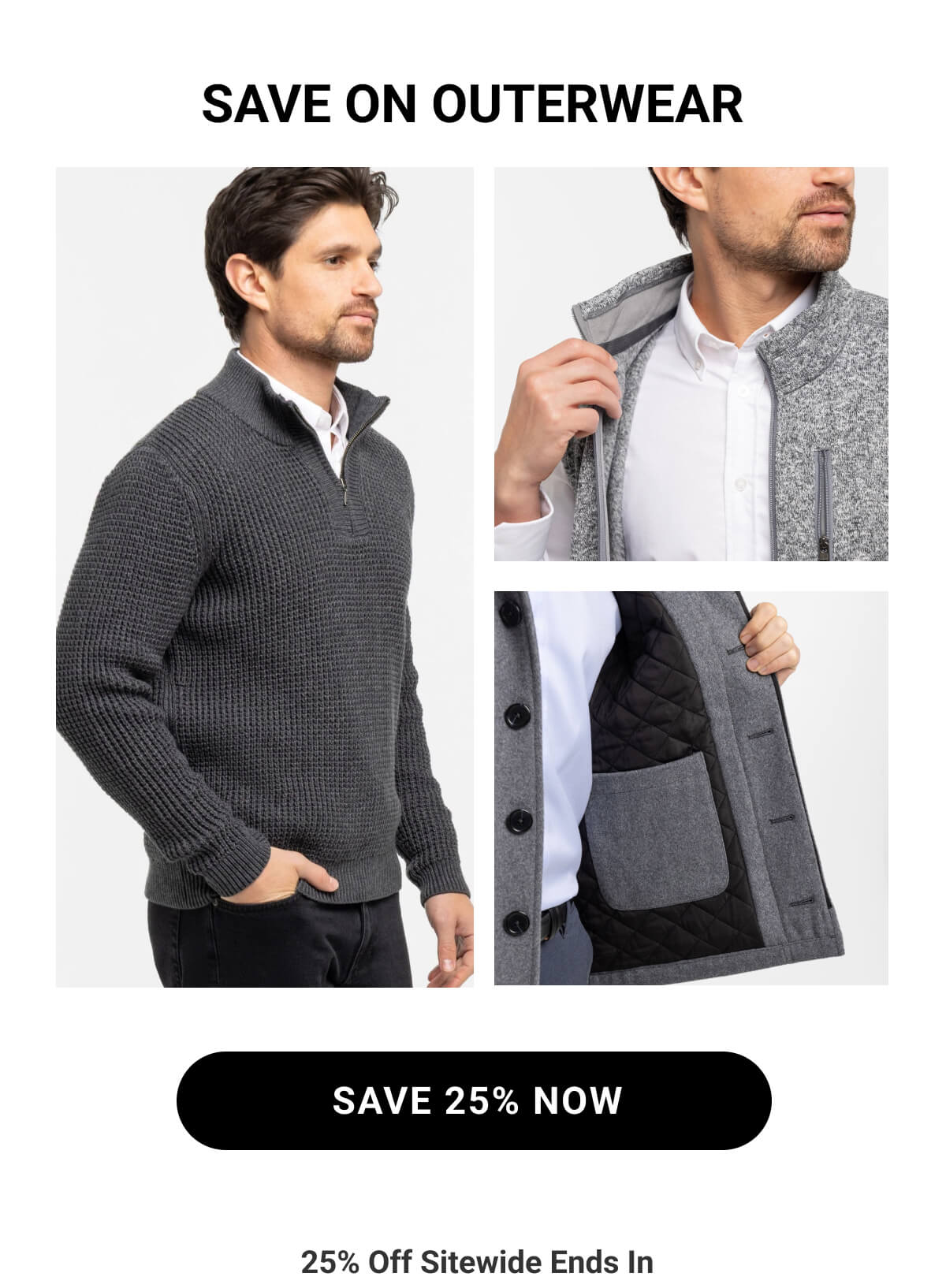 Save on Outerwear