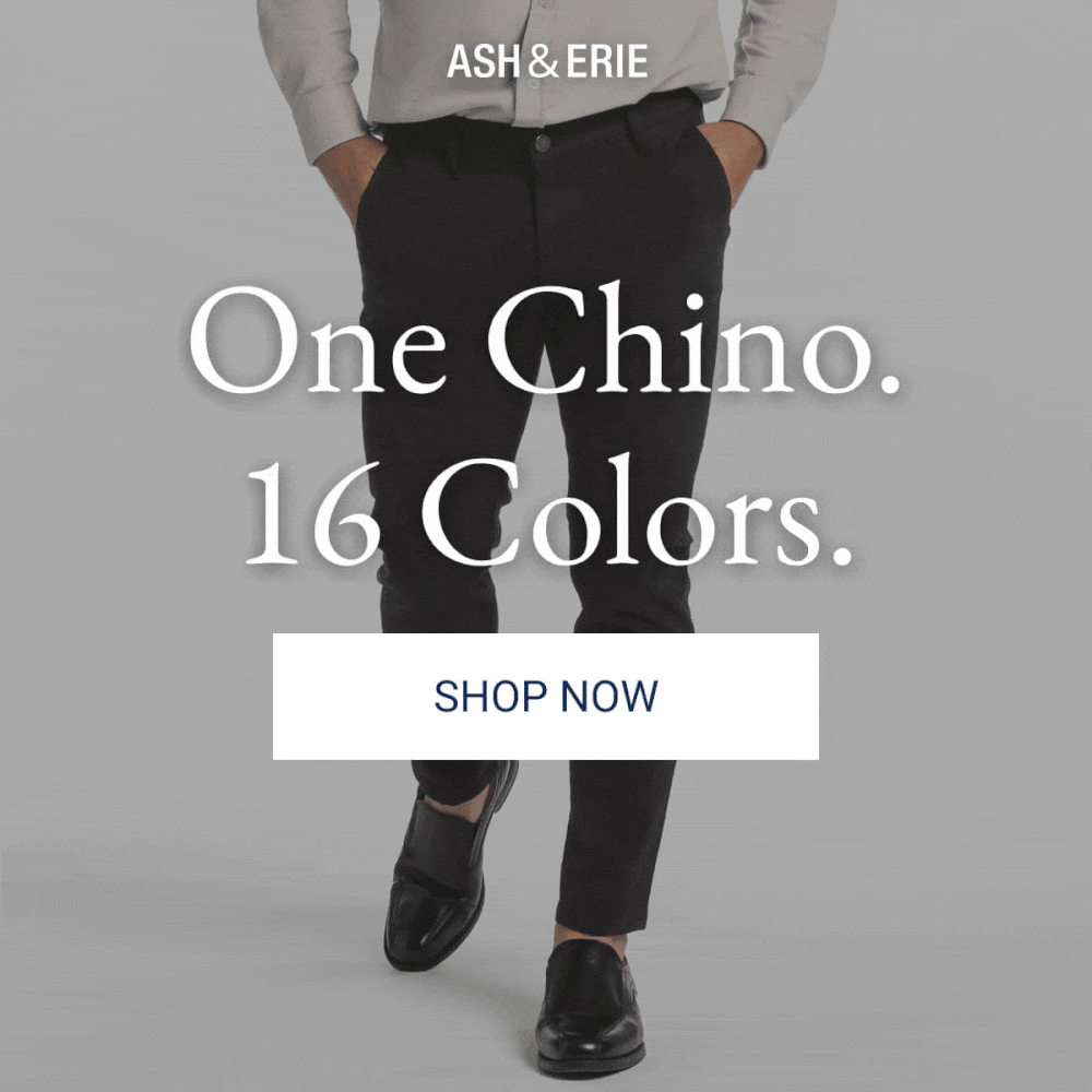 One Chino. 16 Colors