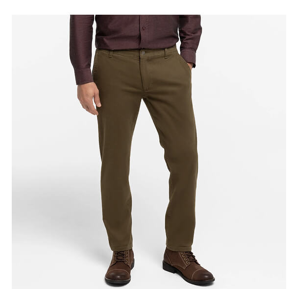 Espresso Washed Stretch Chino