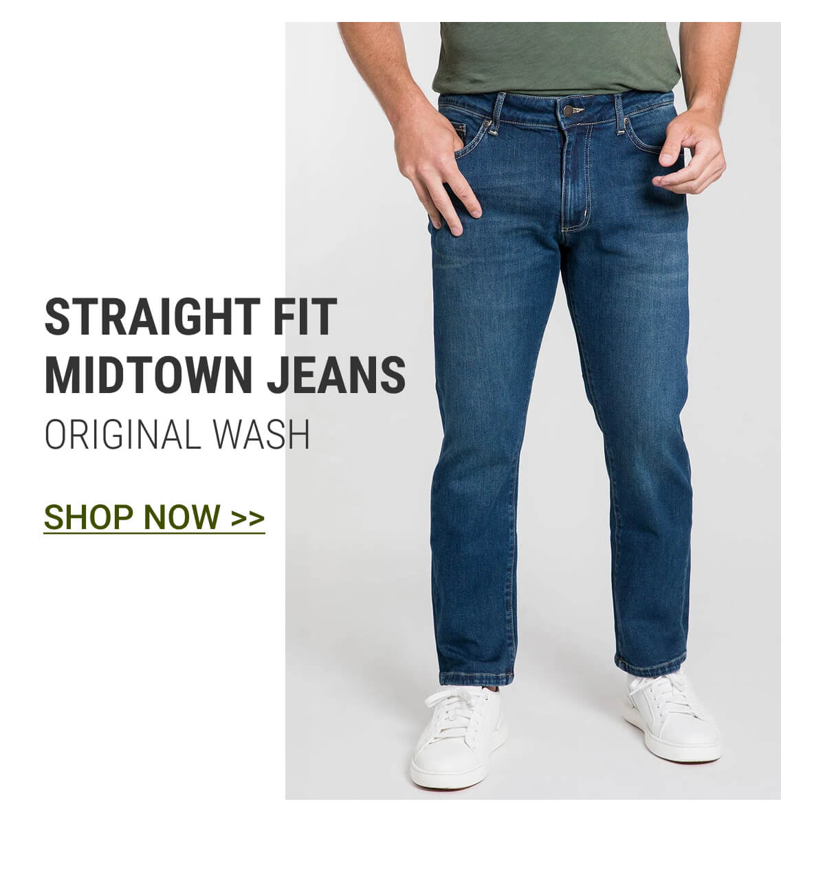 Original Wash Straight Fit Midtown Jeans